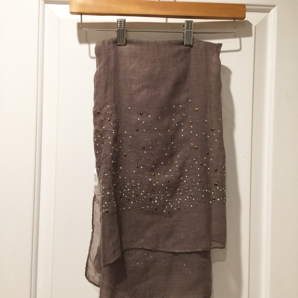 NWOT Promod Taupe Lightweight Blanket Scarf